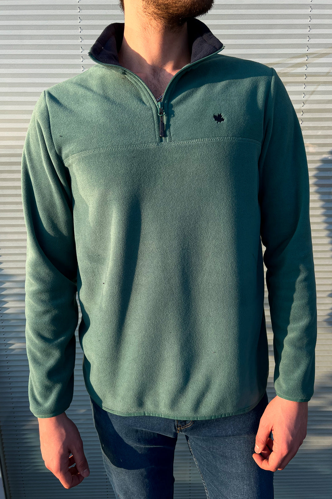 MPL Men's Zippered Collar Polar Sweatshirt 6001 - Annecy