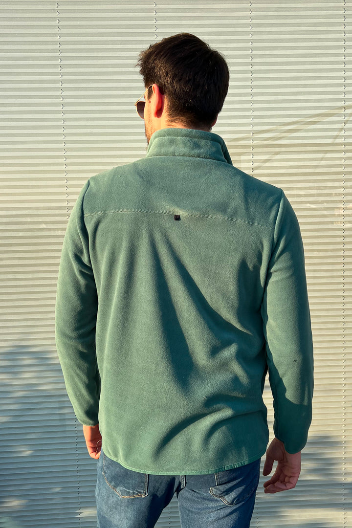 MPL Men's Zippered Collar Polar Sweatshirt 6001 - Annecy
