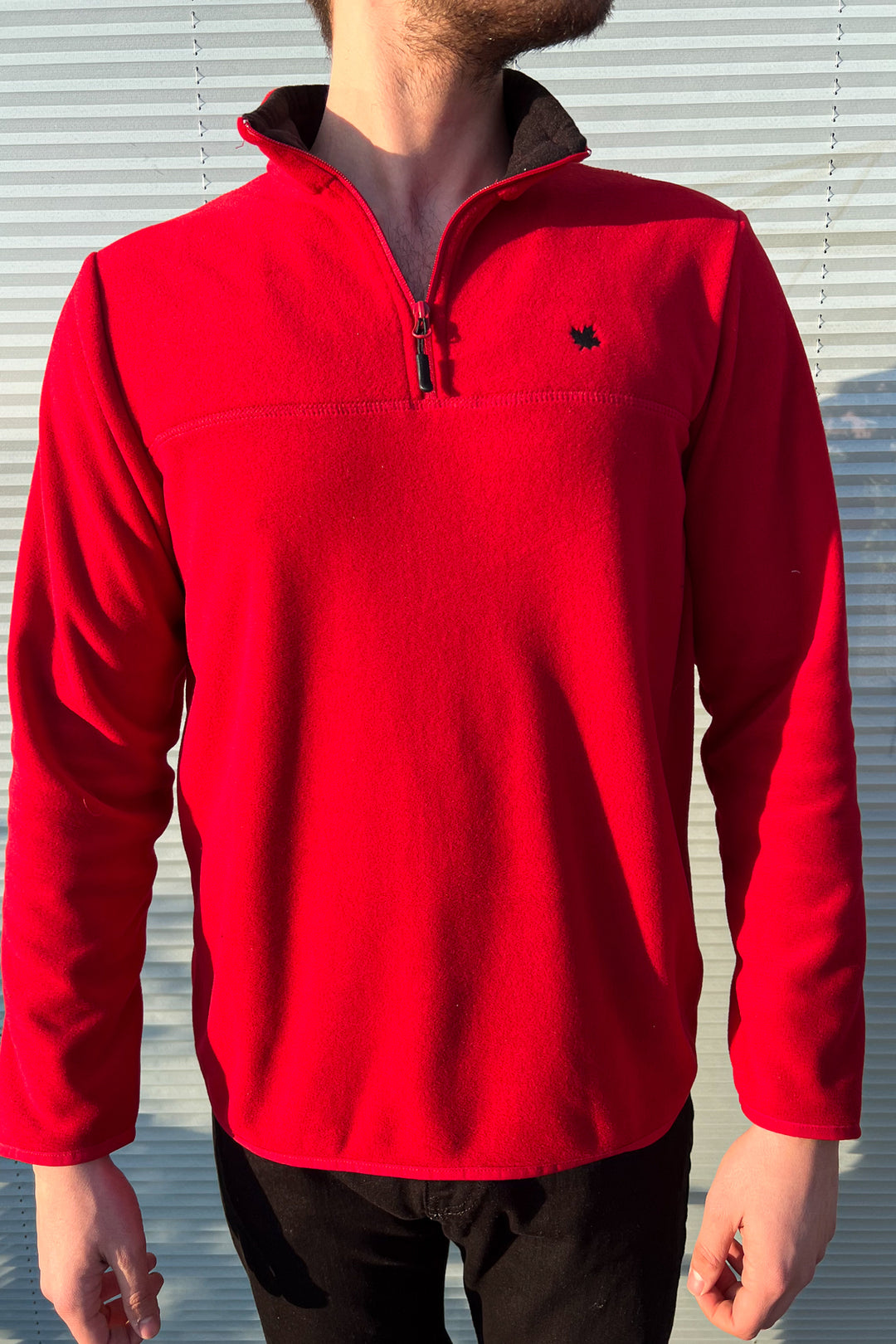 MPL Men's Zippered Collar Polar Sweatshirt 6001 - Fall River