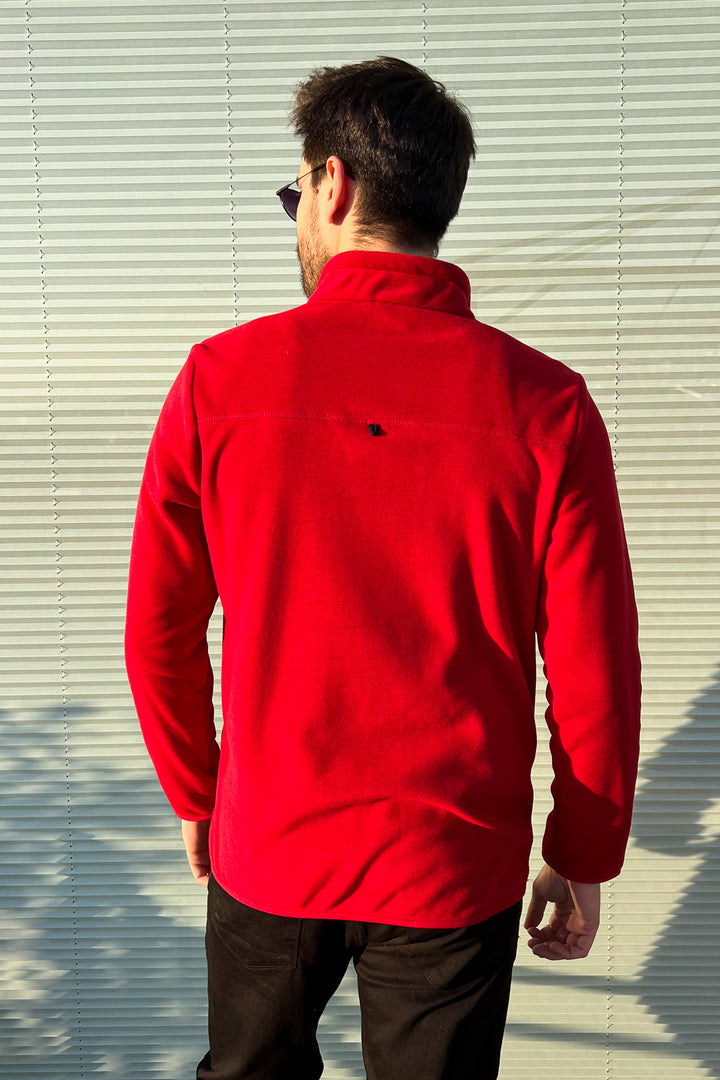MPL Men's Zippered Collar Polar Sweatshirt 6001 - Fall River