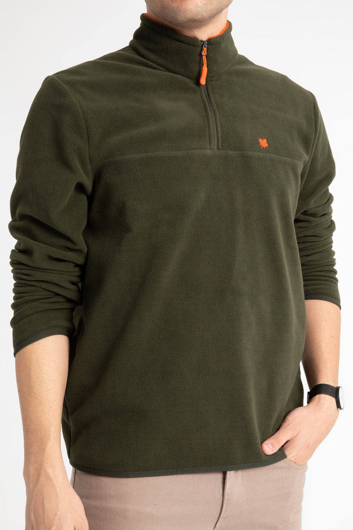 MPL Men's Zippered Collar Polar Sweatshirt 6001 - Acerra