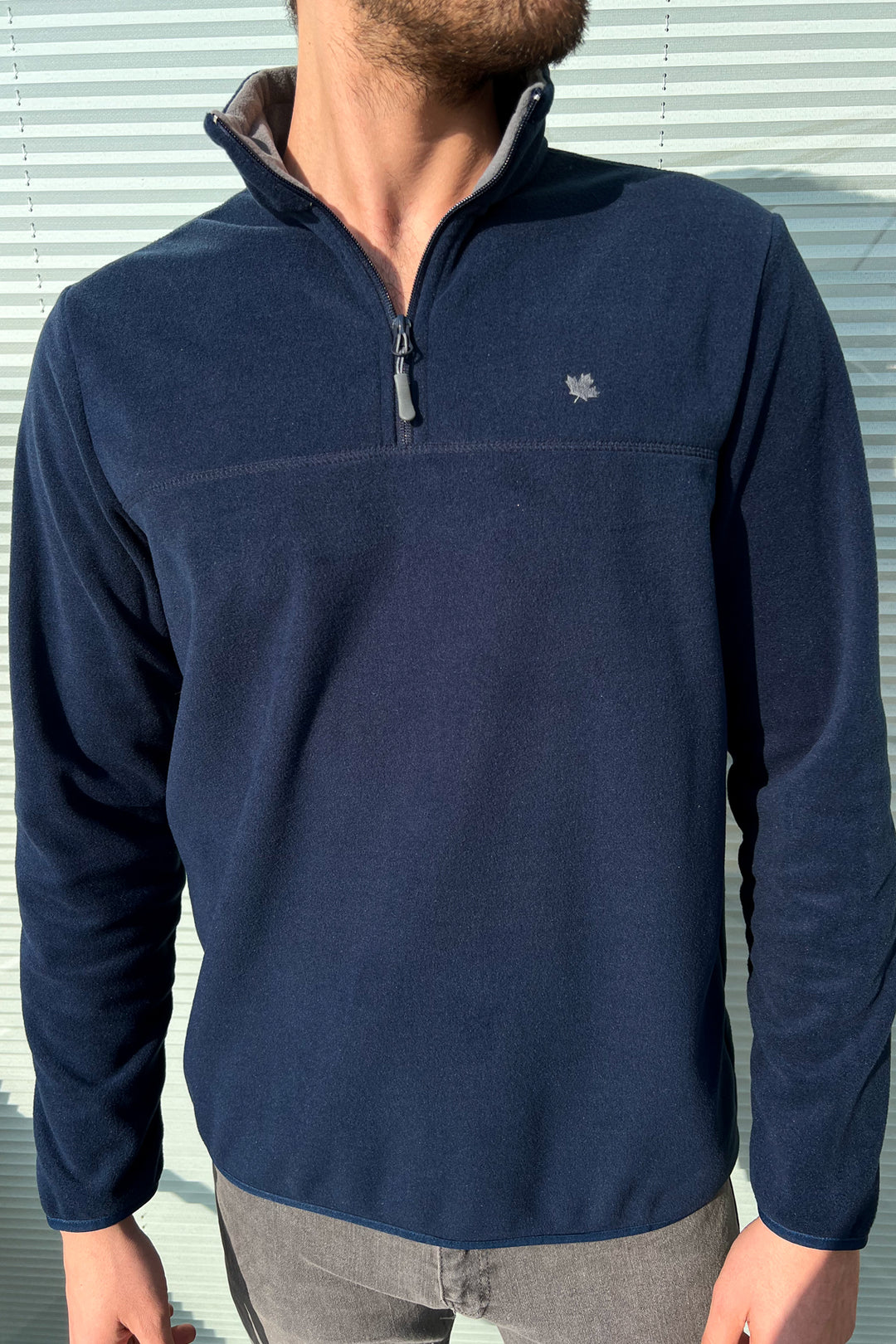 MPL Men's Zippered High Neck Polar Sweatshirt 6001 - Lawrence