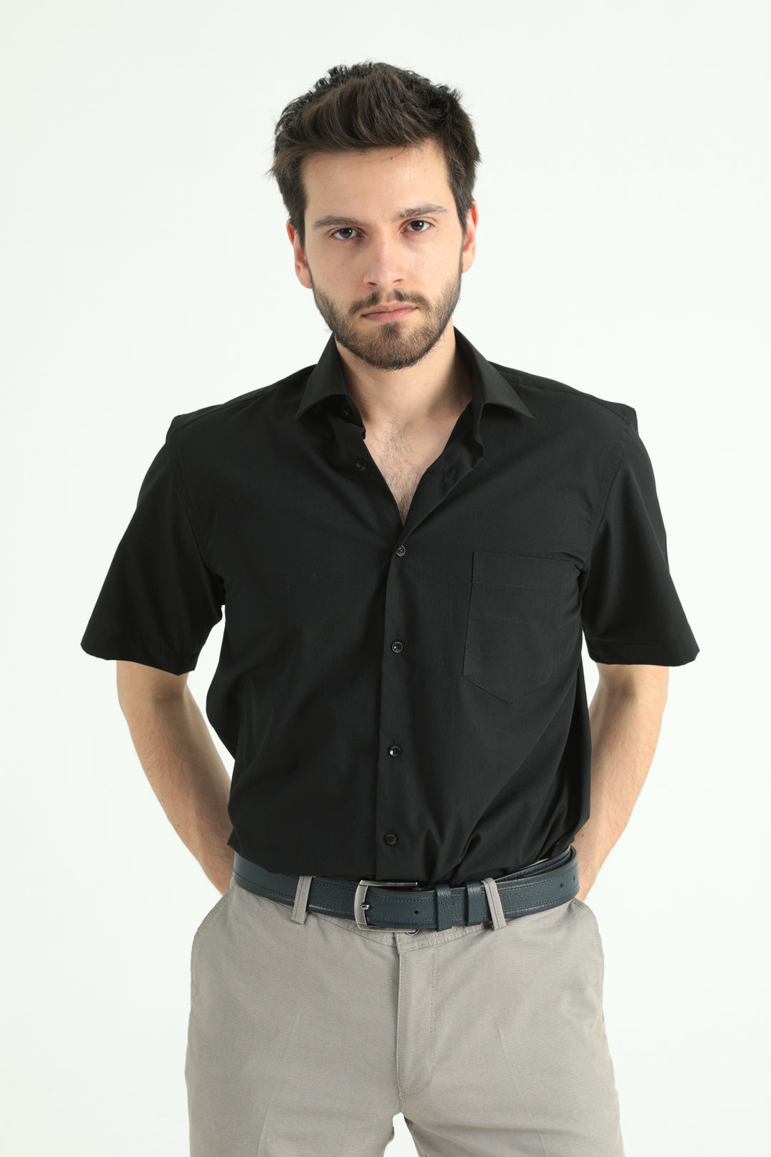 MPL Men's Classic Short Sleeve Shirt 374 - Clamart