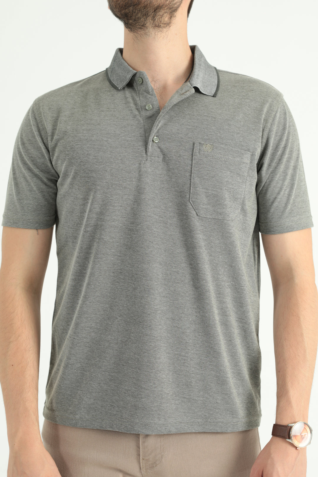 MPL Men's Polo Neck T-shirt 1001 - Groningen