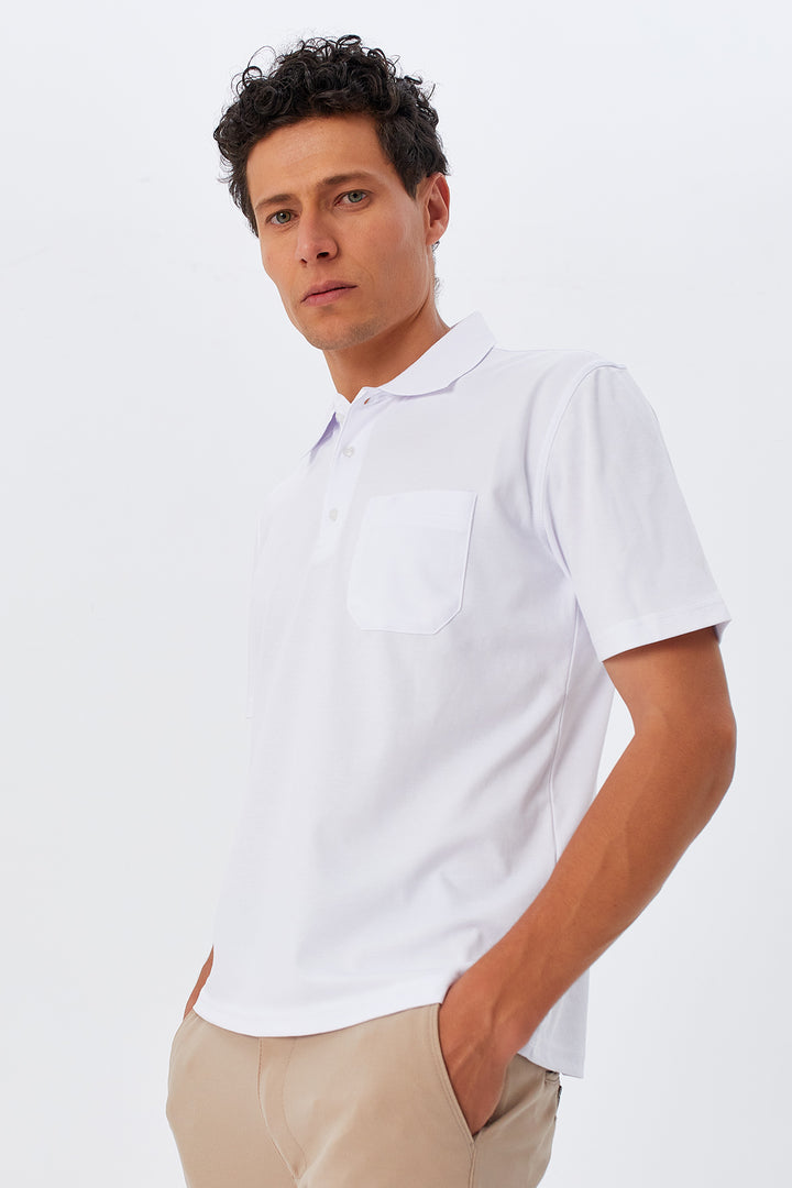 MPL Men's Polo Neck T-shirt 1001 - Molina de Segura