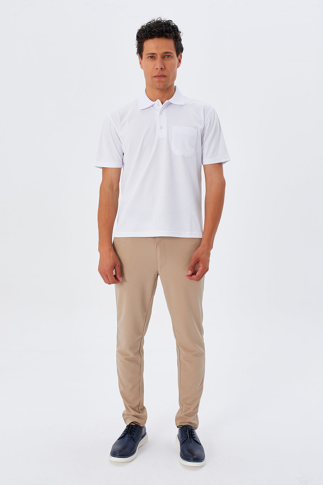MPL Men's Polo Neck T-shirt 1001 - Molina de Segura