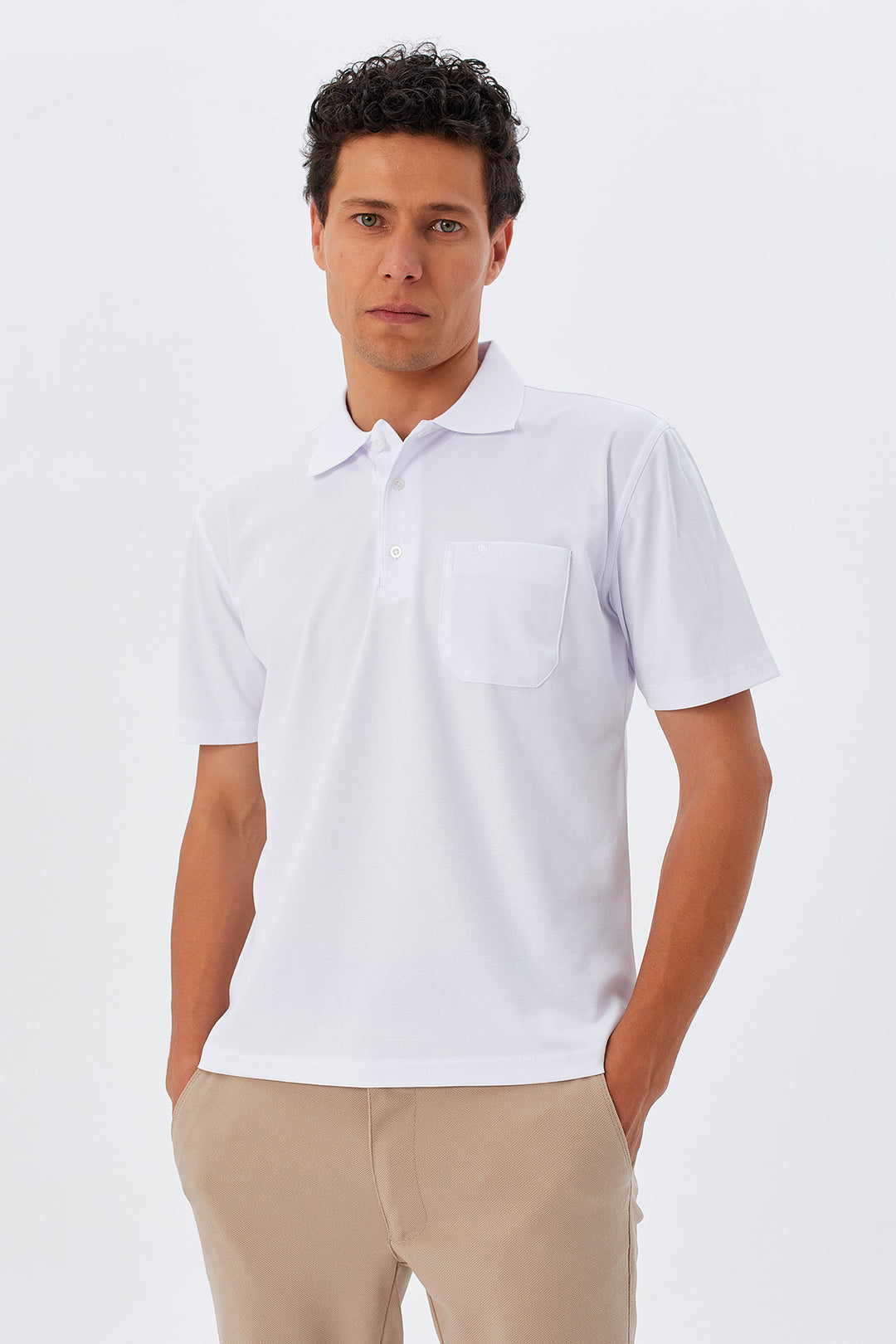 MPL Men's Polo Neck T-shirt 1001 - Molina de Segura