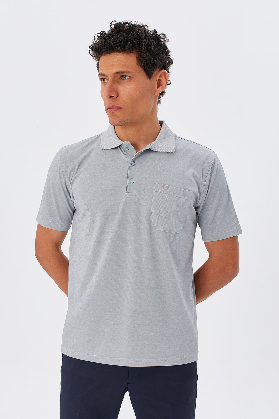 MPL Men's Polo Neck T-shirt 1001 - Lugoj