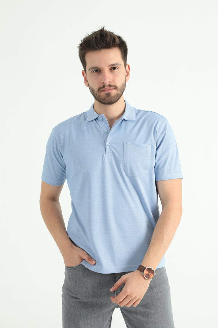 MPL Men's Polo Neck T-shirt 1001 - Alameda