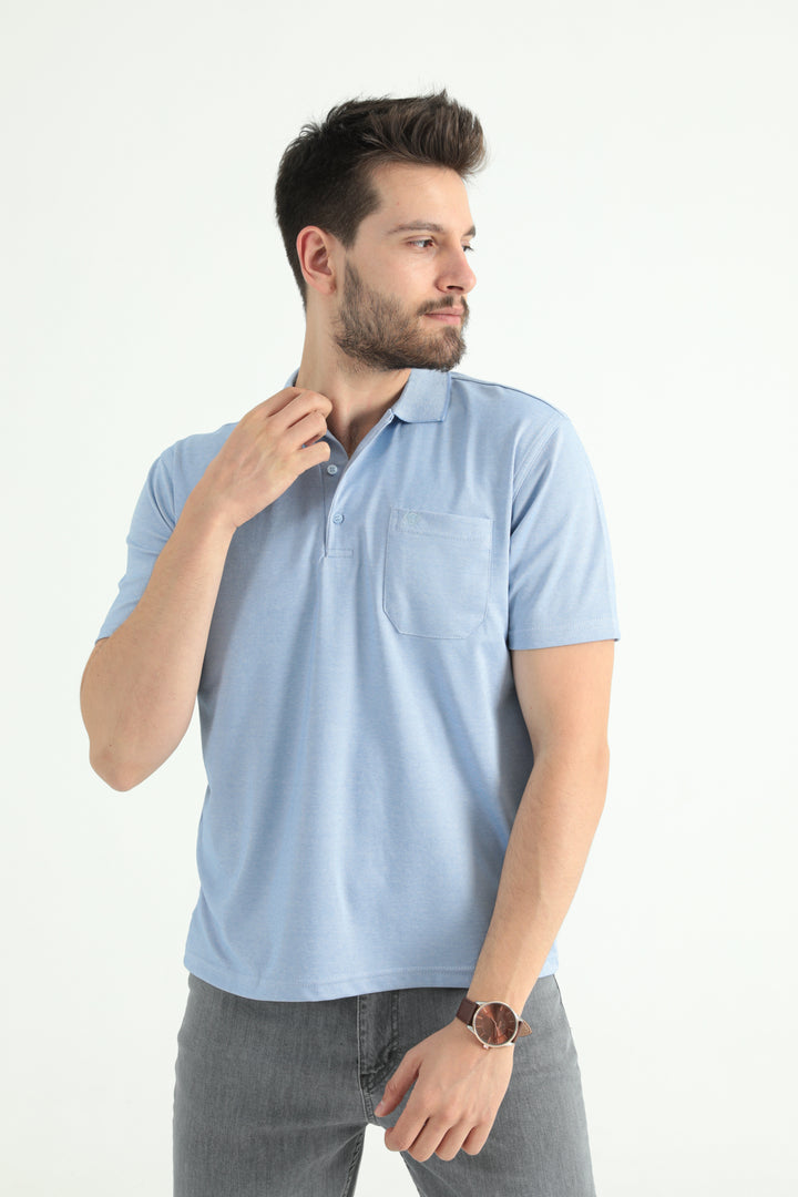 MPL Men's Polo Neck T-shirt 1001 - Alameda