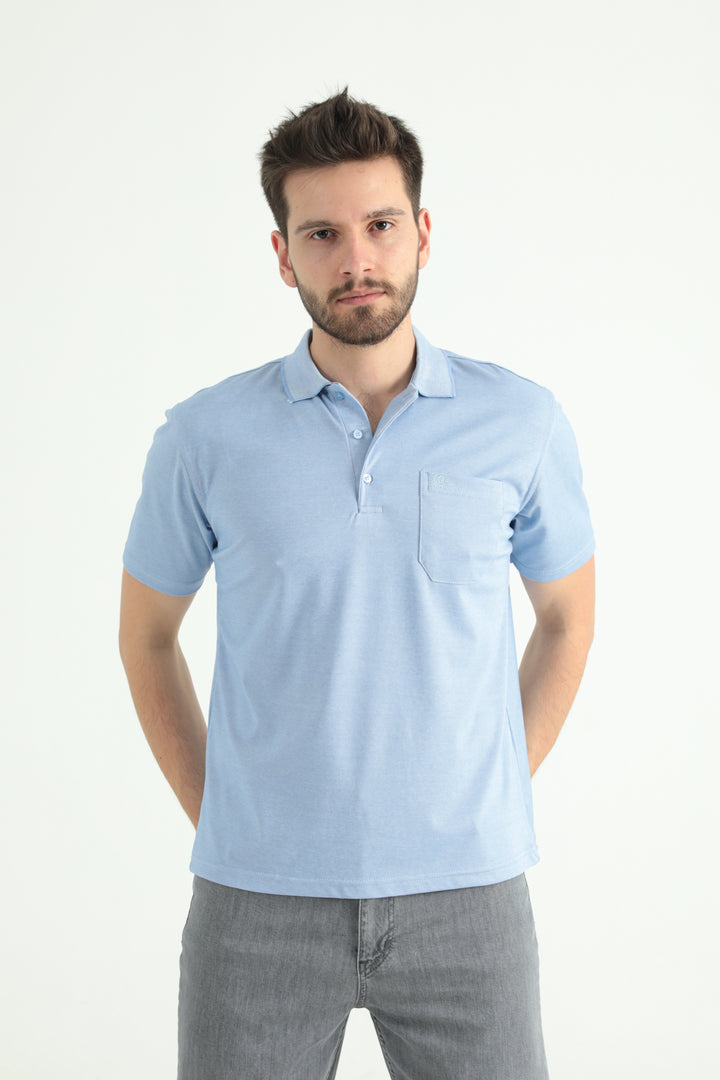 MPL Men's Polo Neck T-shirt 1001 - Alameda
