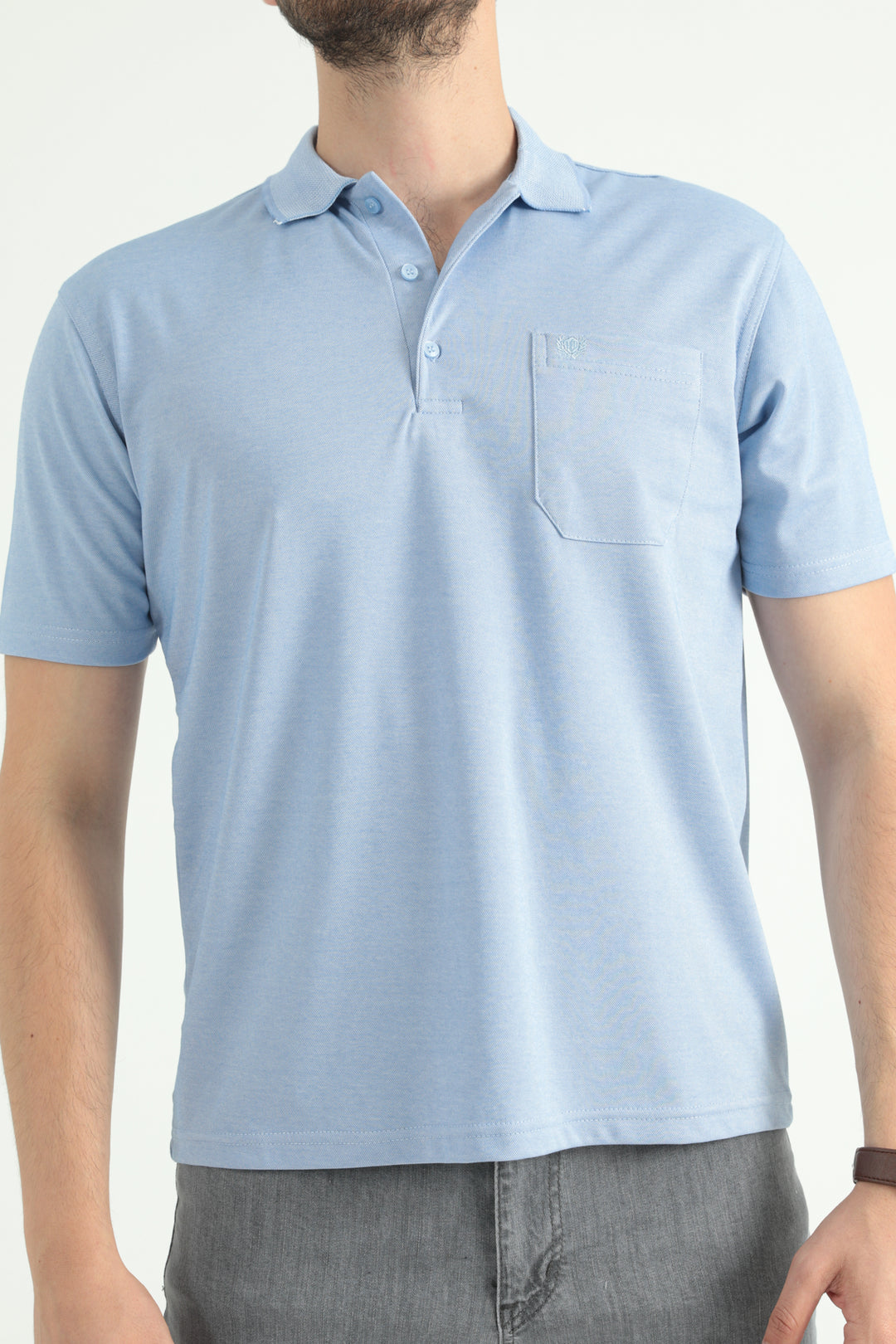MPL Men's Polo Neck T-shirt 1001 - Alameda