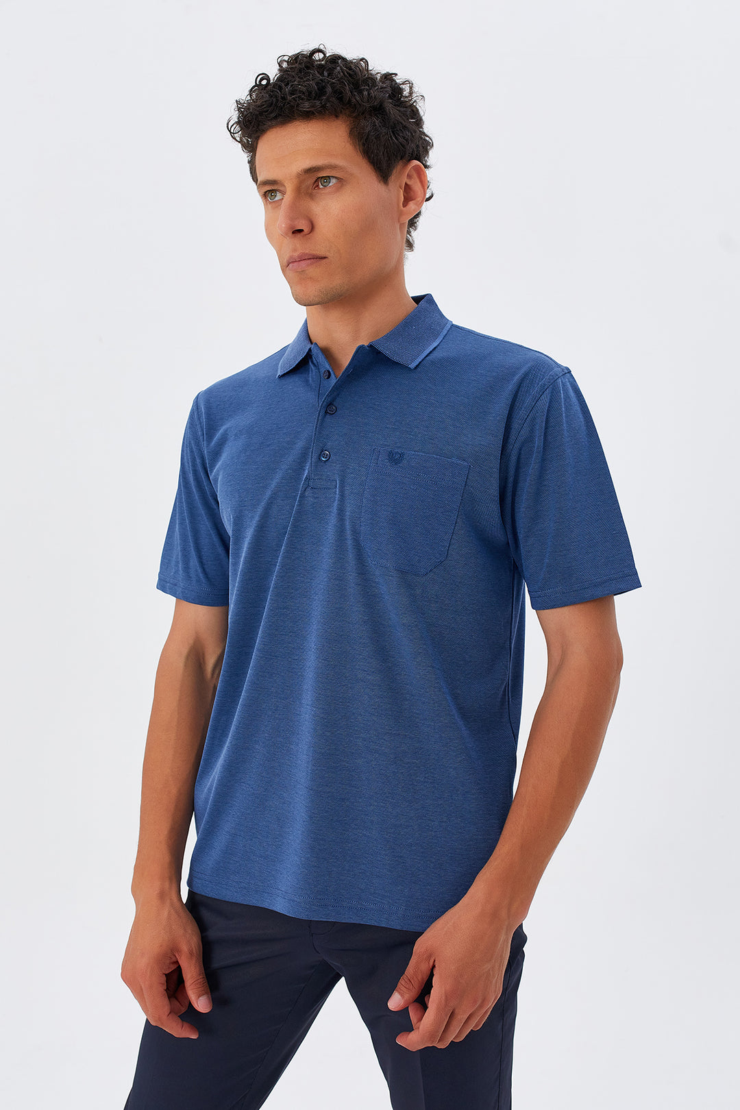 MPL Men's Polo Neck T-shirt 1001 - Coalville