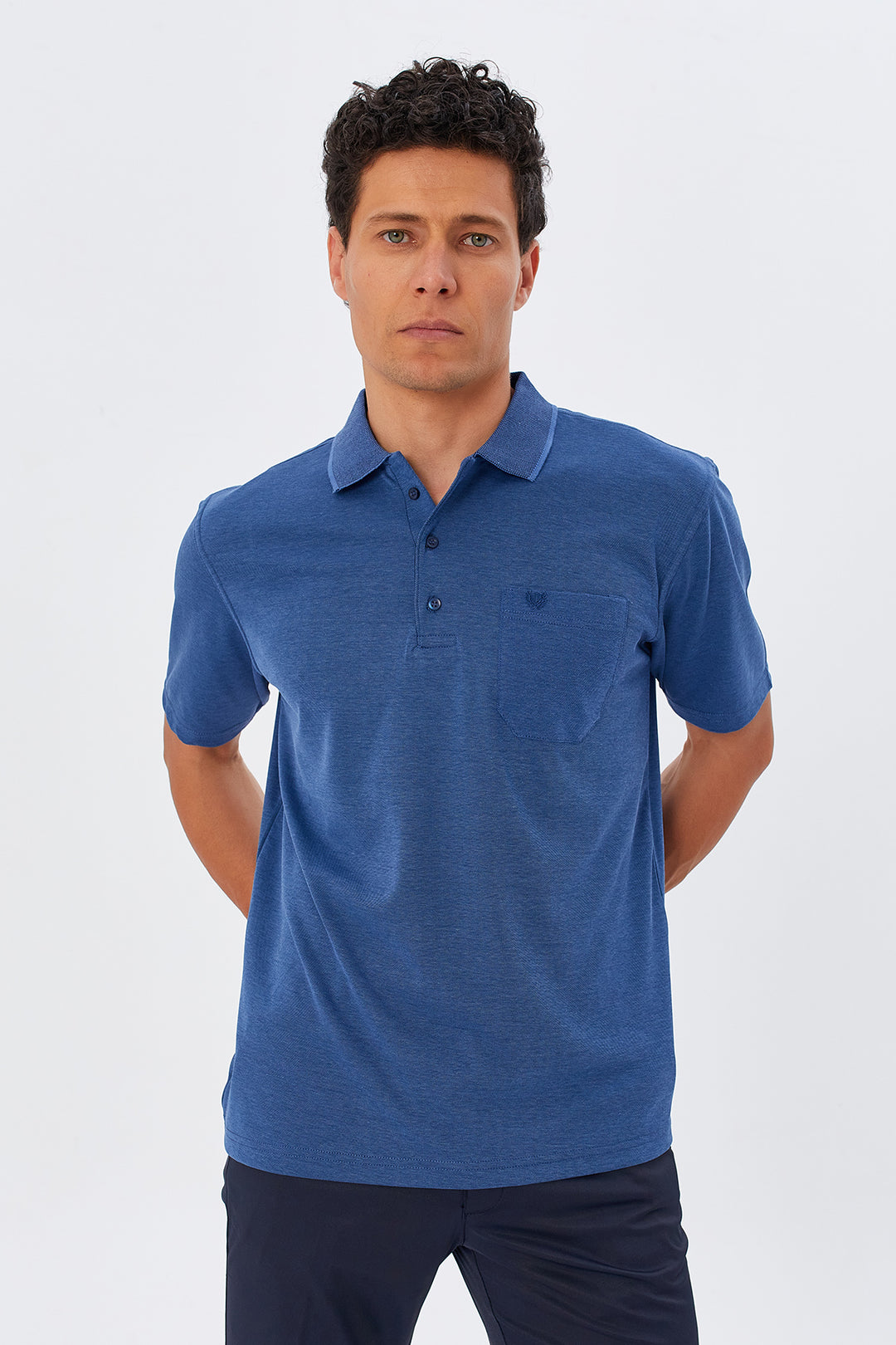 MPL Men's Polo Neck T-shirt 1001 - Coalville