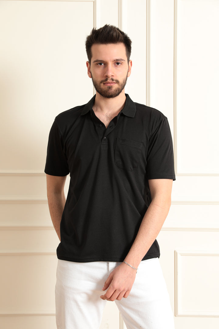 MPL Men's Polo Neck T-shirt 1001 - Cuetzalan
