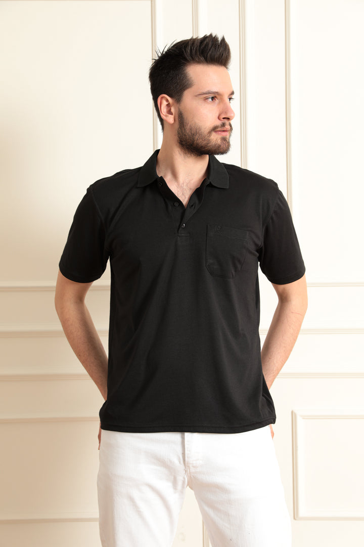 MPL Men's Polo Neck T-shirt 1001 - Cuetzalan