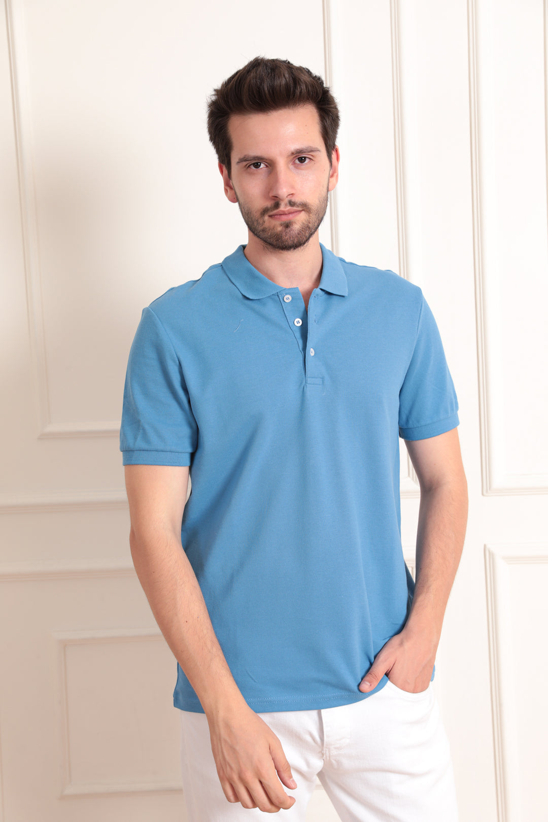 MPL Men's Polo Neck Polo T-shirt 2127 - Ellesmere Port