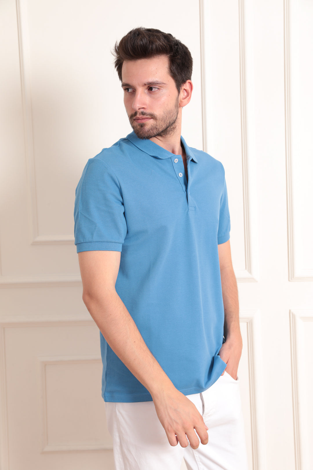 MPL Men's Polo Neck Polo T-shirt 2127 - Ellesmere Port