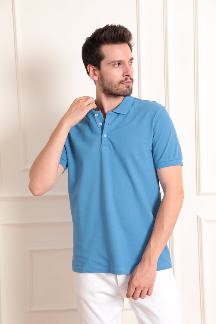 MPL Men's Polo Neck Polo T-shirt 2127 - Ellesmere Port