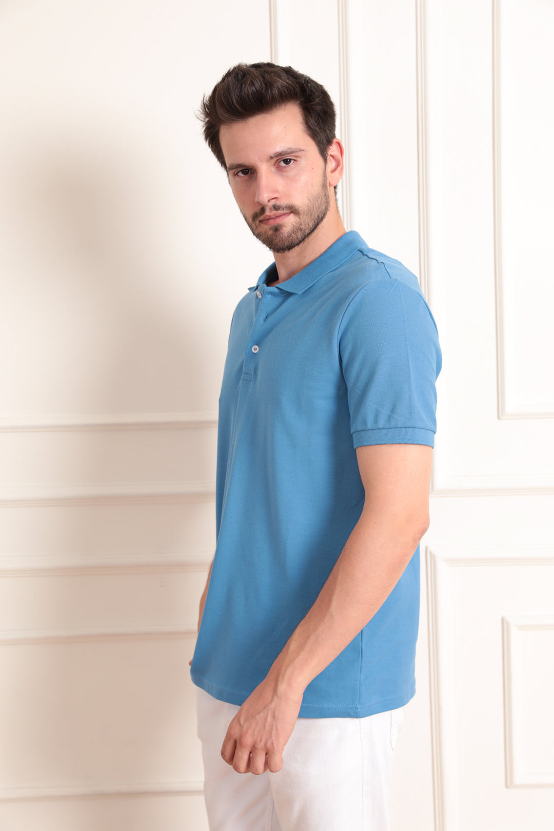 MPL Men's Polo Neck Polo T-shirt 2127 - Ellesmere Port