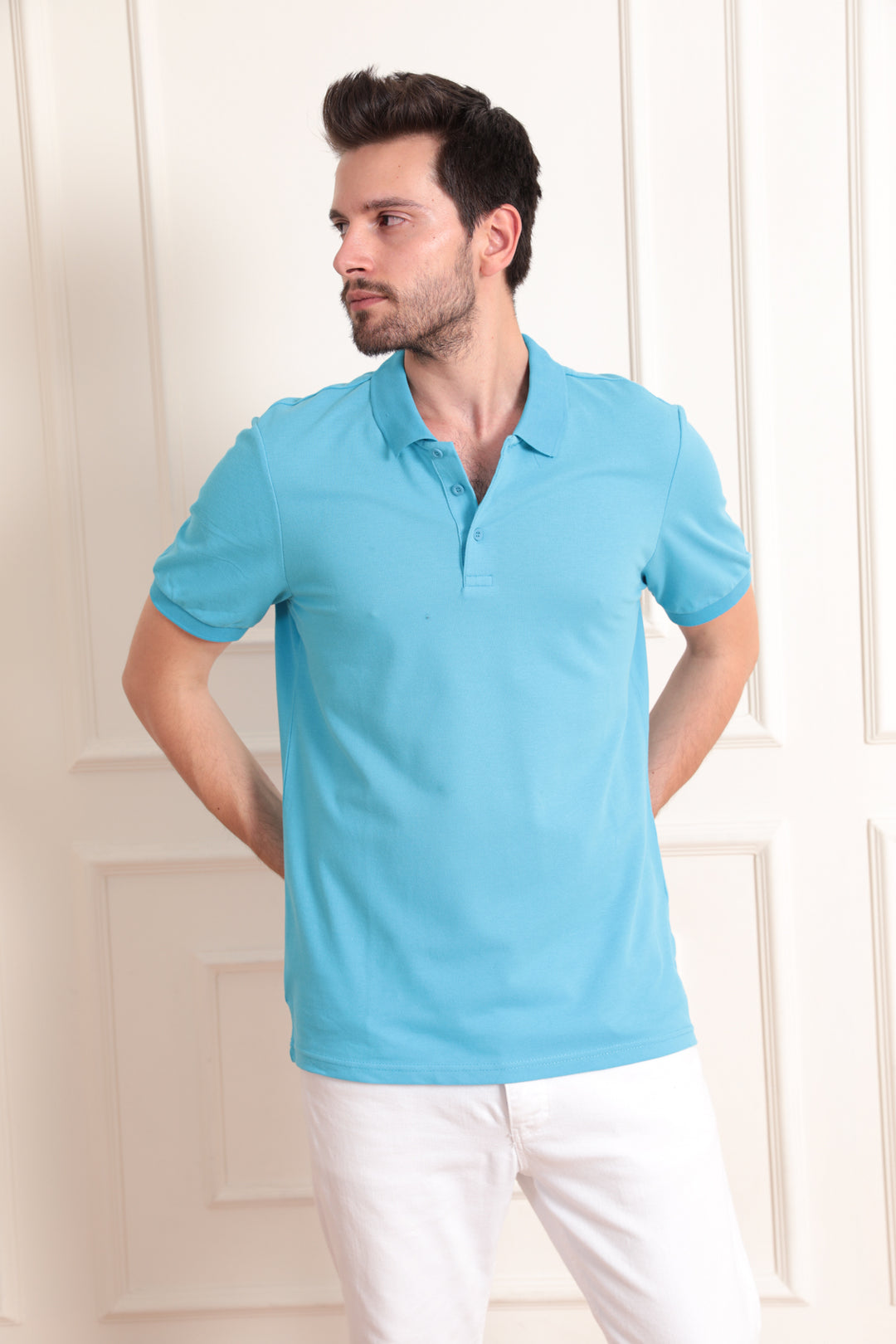MPL Men's Polo Neck Polo T-shirt 2127 - Comalcalco