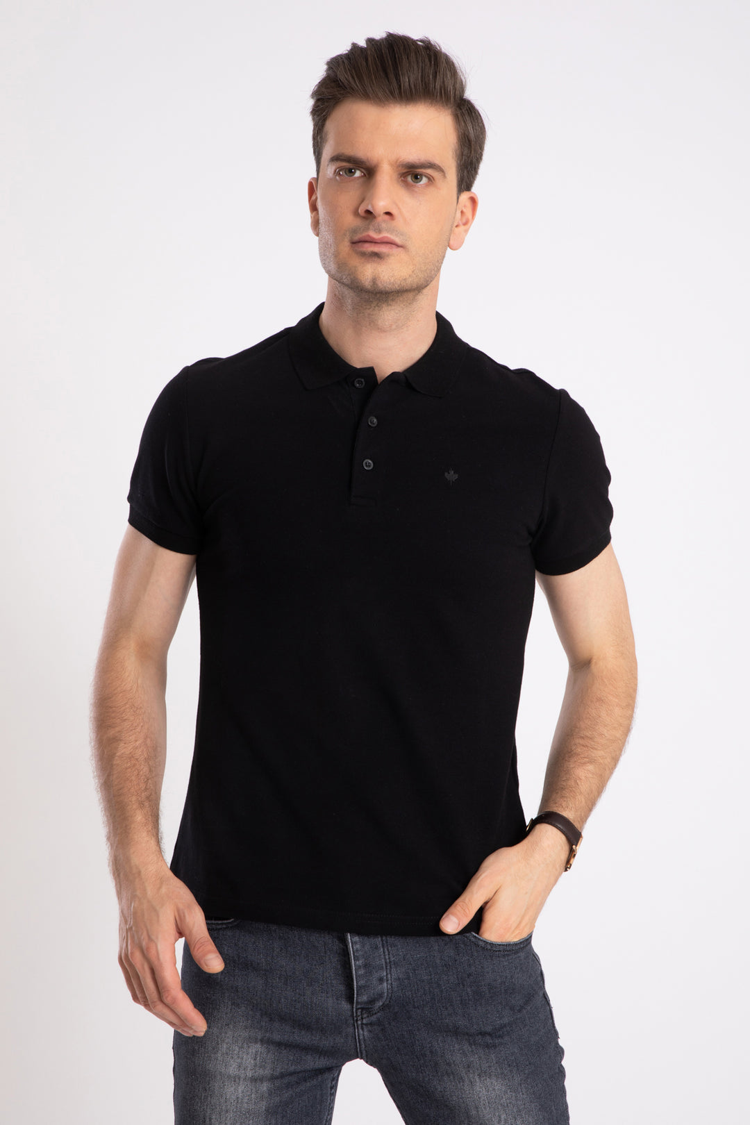 MPL Men's Polo Neck Pike T-shirt 2127 - Seattle