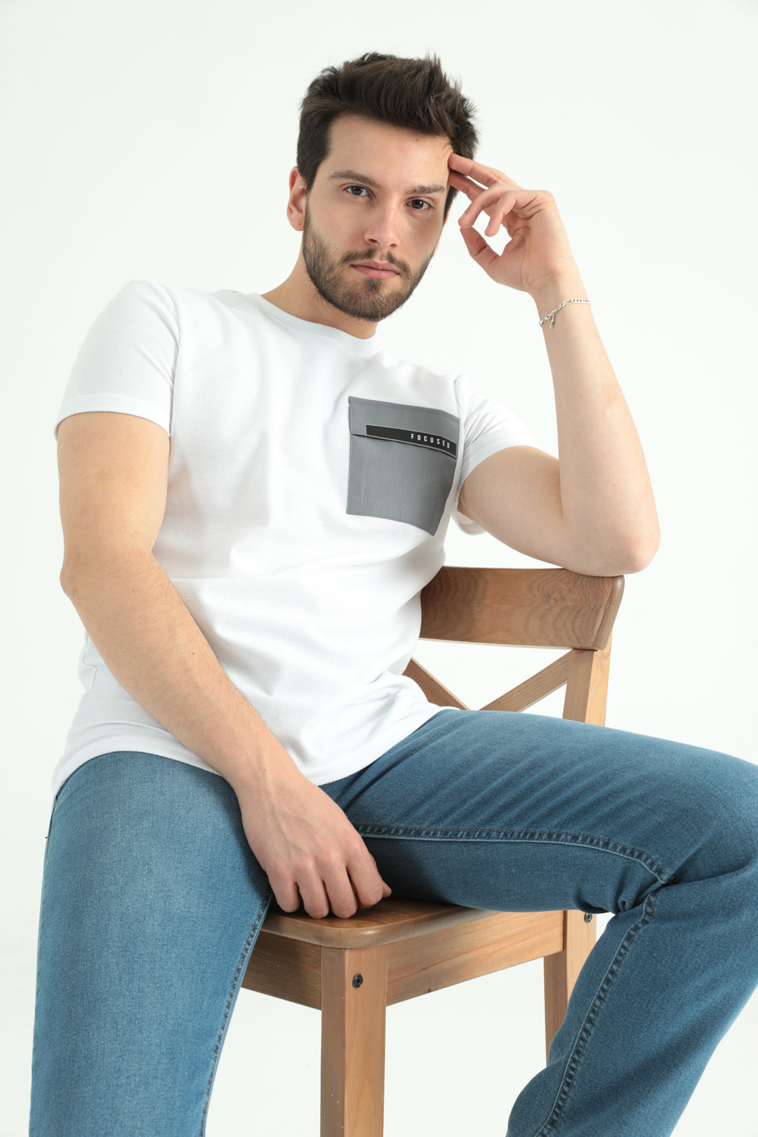 MPL Erkek Bisiklet Yaka Tshirt 2351 - Leiria