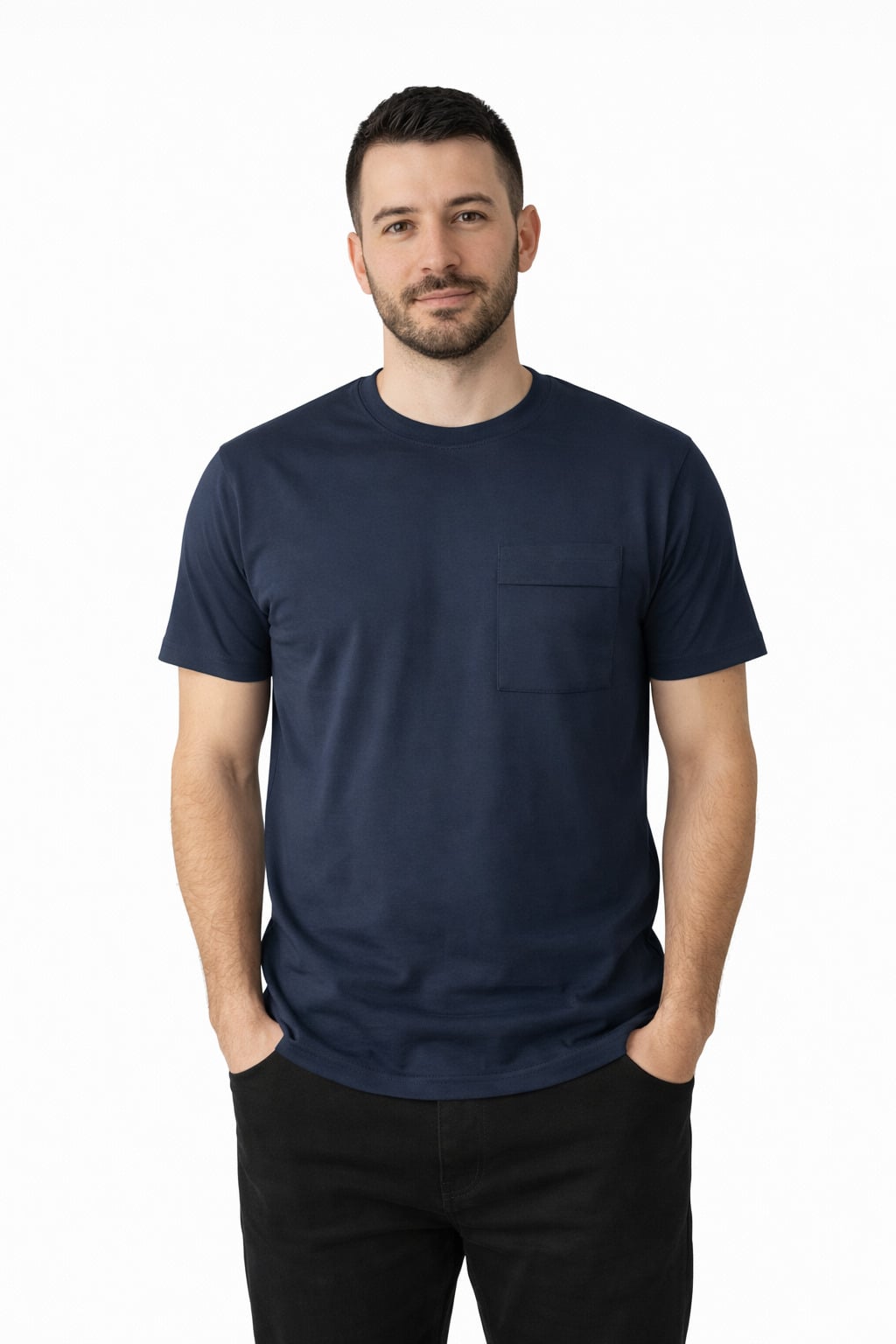MPL Erkek Bisiklet Yaka Tshirt 2351 - Coburg