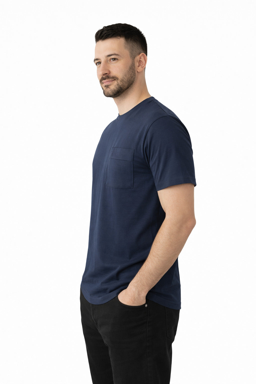 MPL Erkek Bisiklet Yaka Tshirt 2351 - Coburg