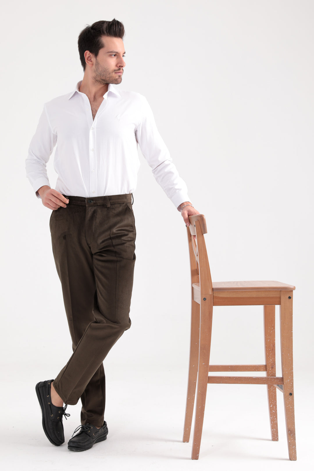 MPL Men's Patterned Velvet Pants - Ourém
