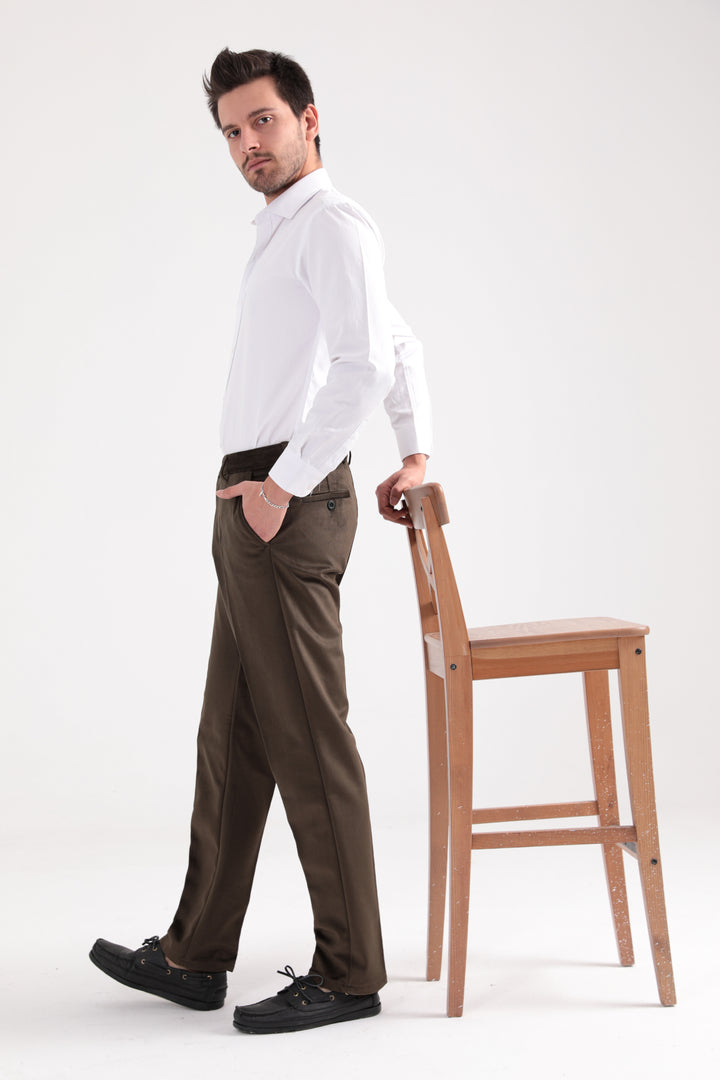 MPL Men's Patterned Velvet Pants - Ourém