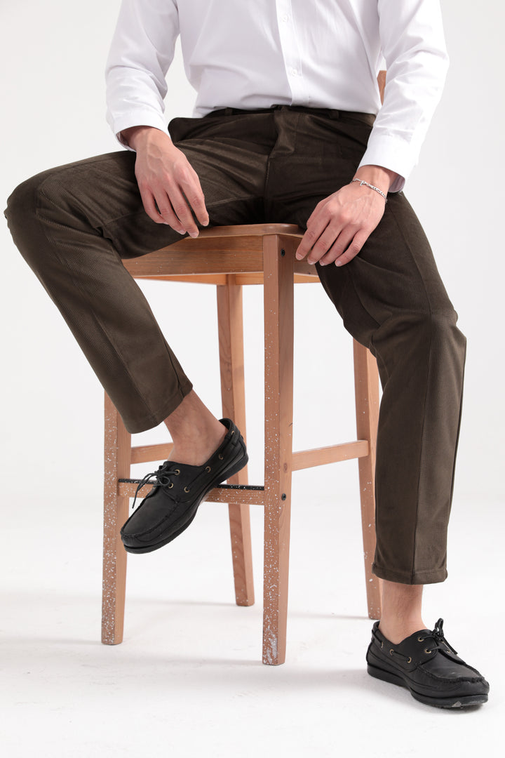 MPL Men's Patterned Velvet Pants - Ourém