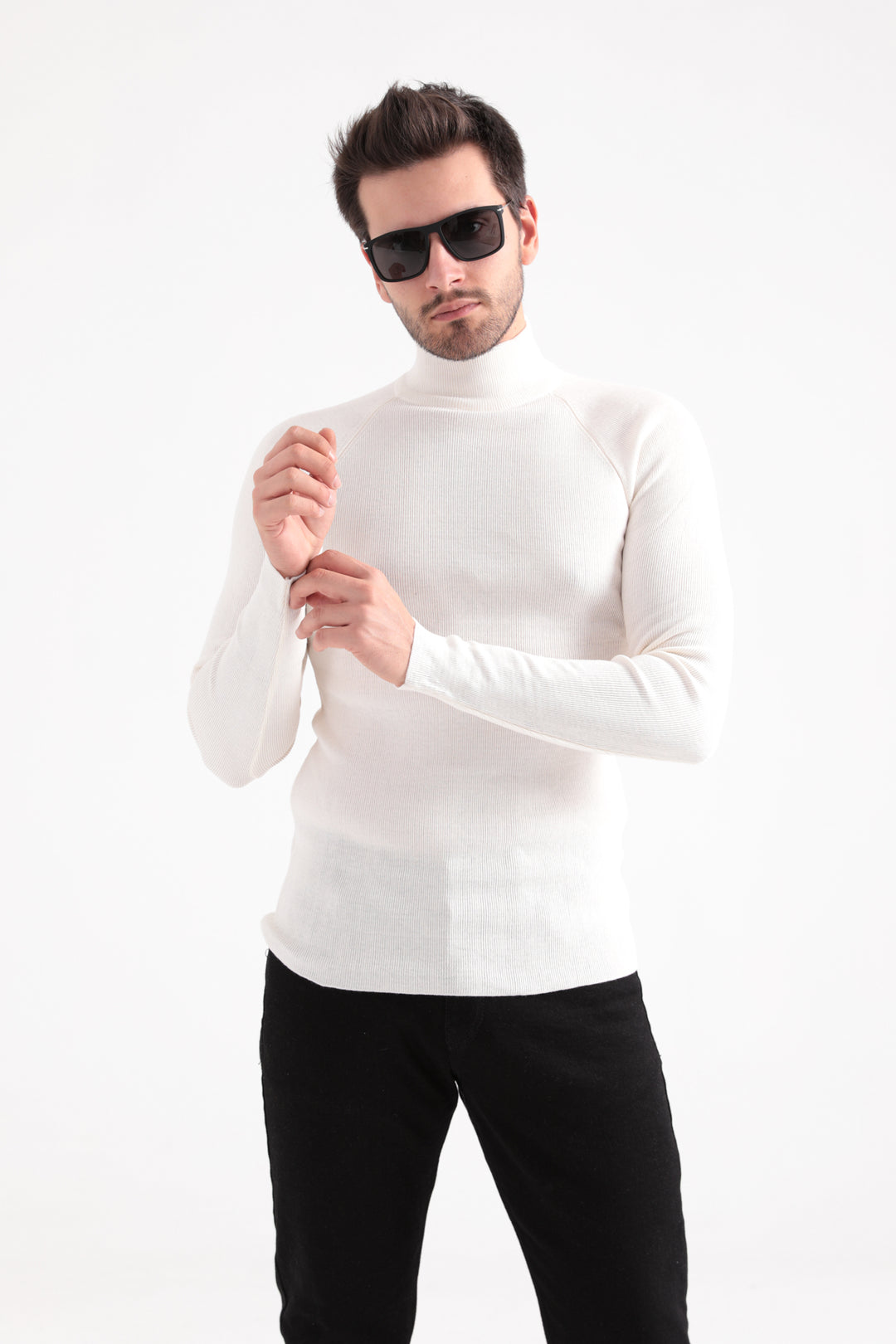 MPL Men's Half Fisherman Sweater 3460 - Saint-Malo