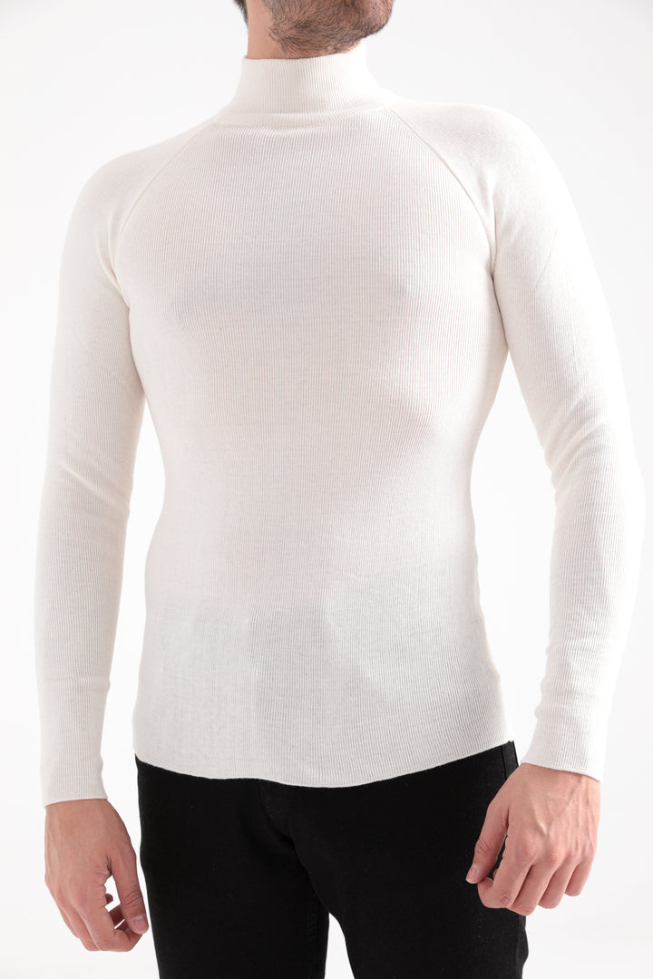 MPL Men's Half Fisherman Sweater 3460 - Saint-Malo