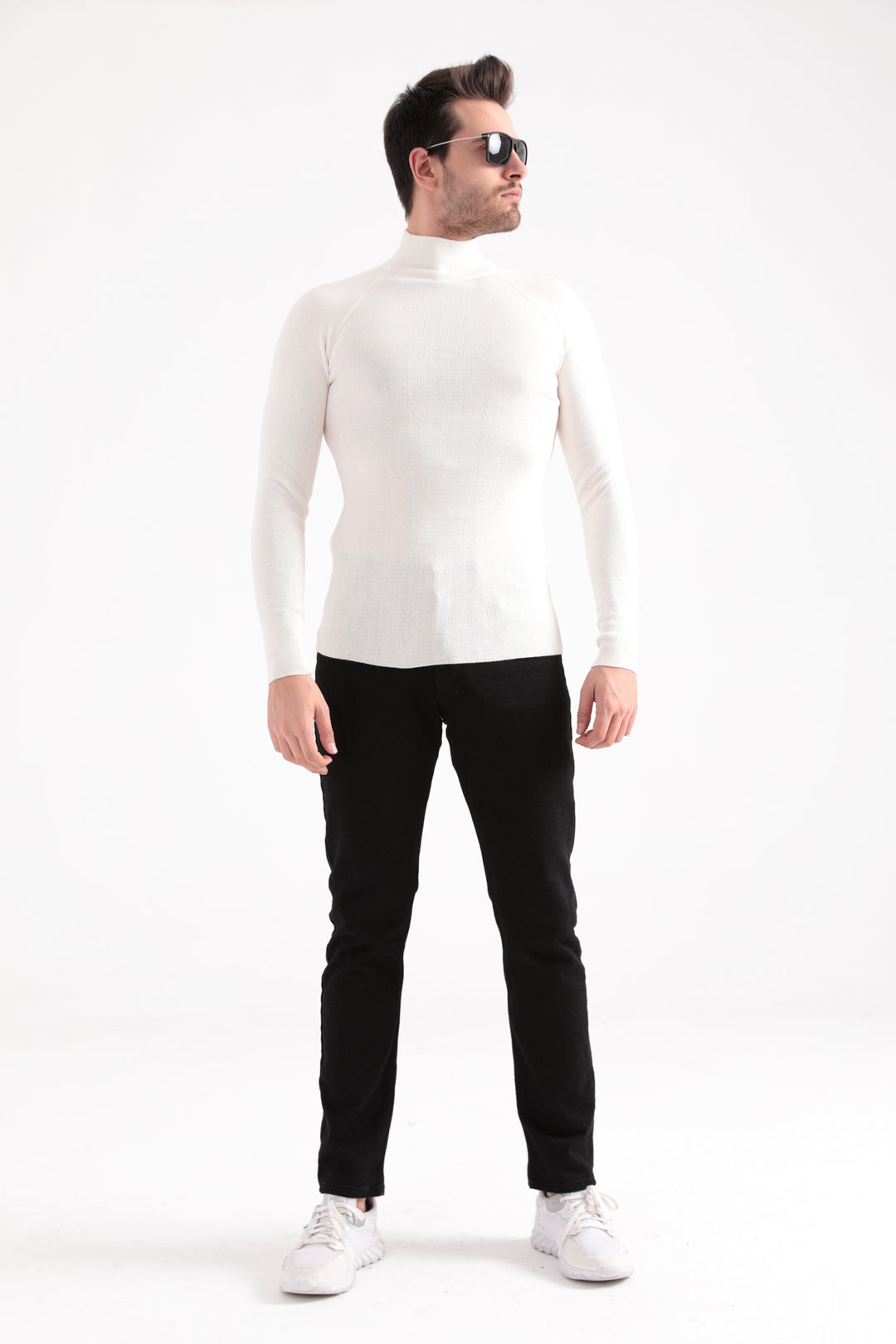 MPL Men's Half Fisherman Sweater 3460 - Saint-Malo