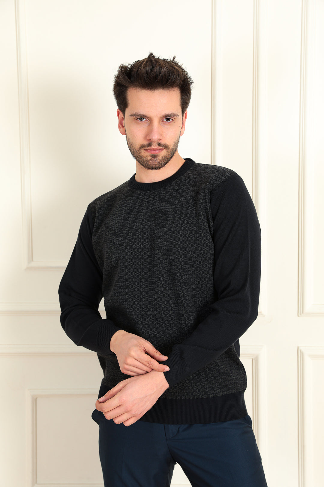 MPL Men's Crew Neck Sweater 852 - Casalnuovo di Napoli