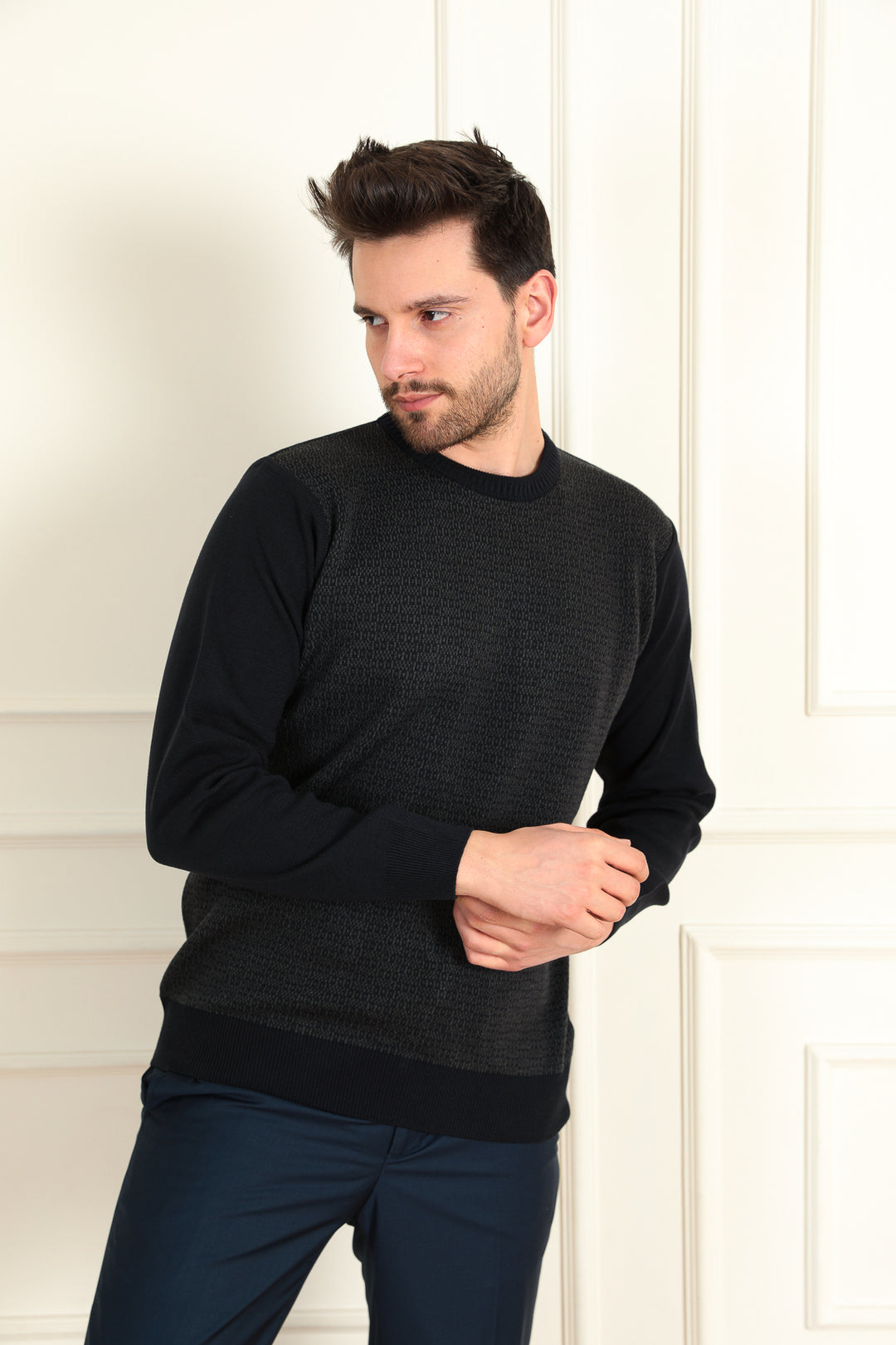 MPL Men's Crew Neck Sweater 852 - Casalnuovo di Napoli