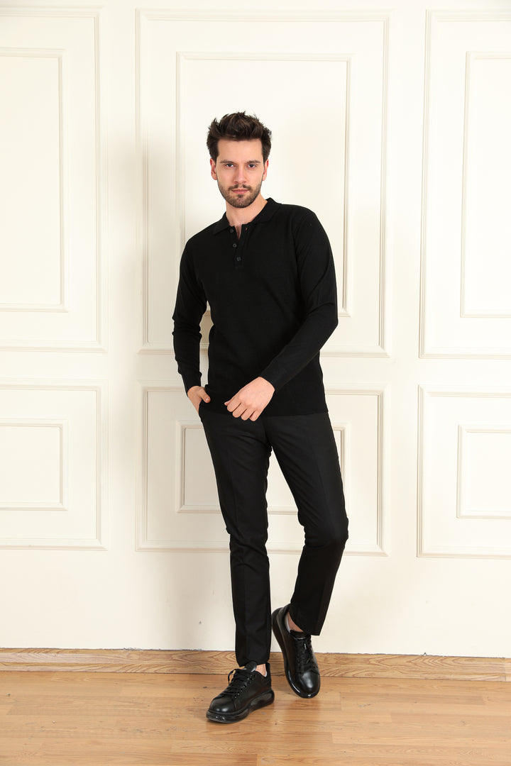 MPL Men's Polo Neck Sweater 944 - Évora