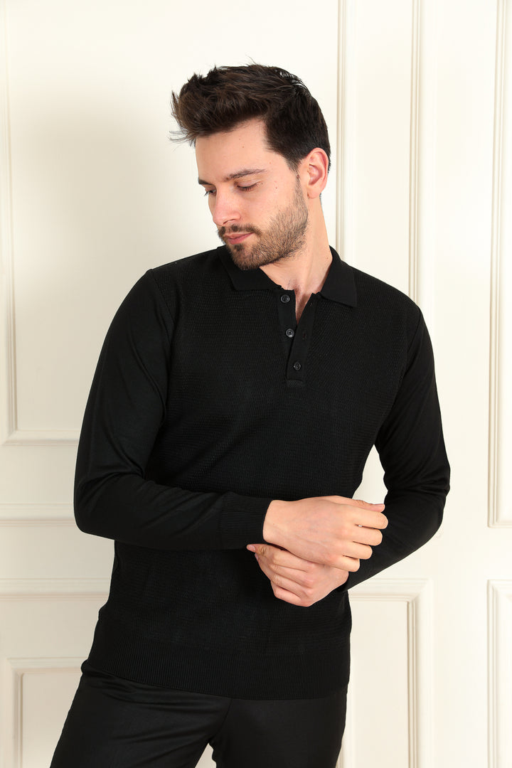 MPL Men's Polo Neck Sweater 944 - Évora