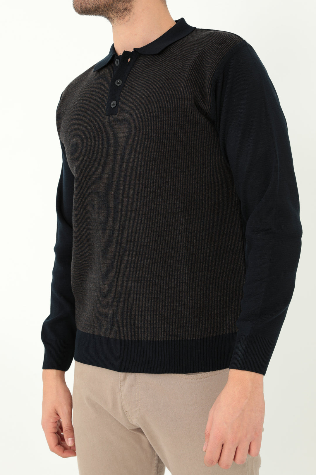MPL Men's Polo Neck Sweater 963 - Wellington