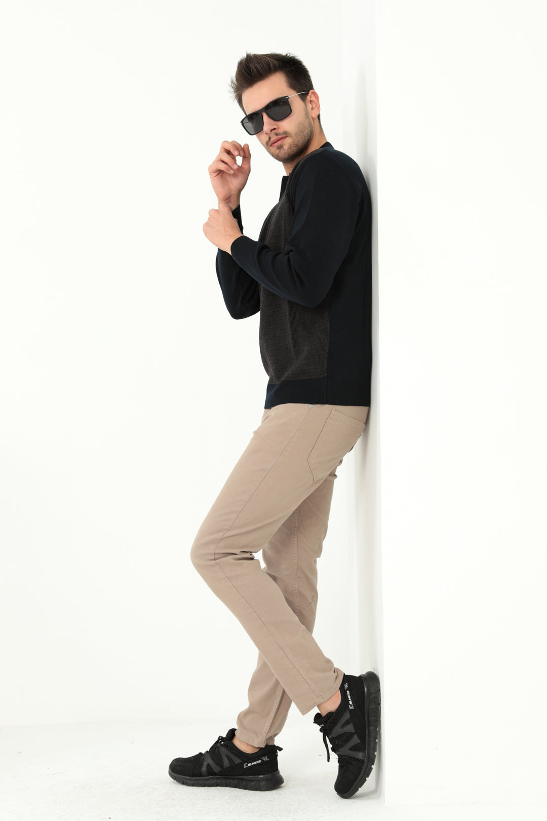 MPL Men's Polo Neck Sweater 963 - Wellington