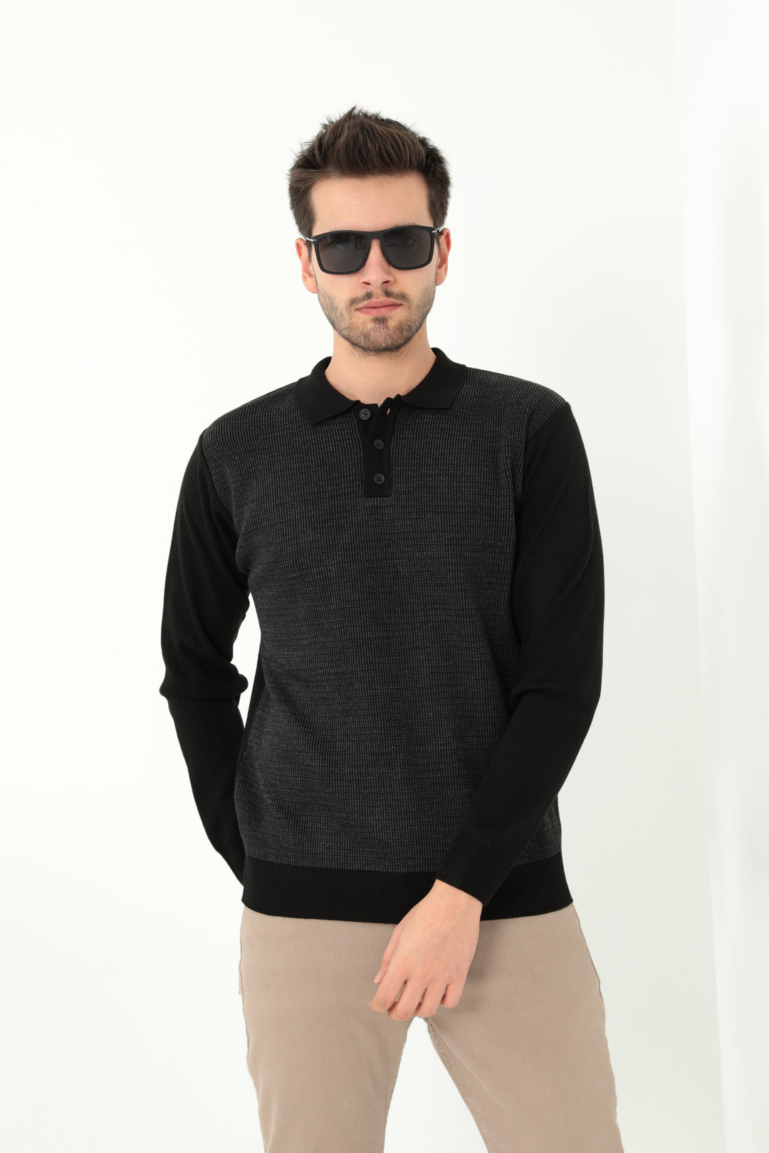 MPL Men's Polo Neck Sweater 963 - Marburg