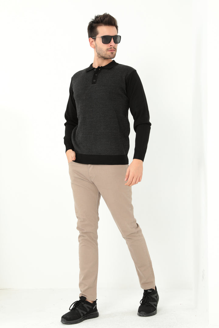MPL Men's Polo Neck Sweater 963 - Marburg