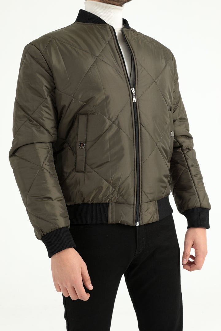 MPL Men's Quilted Ribbed Puffer Jacket 9910 - Orizaba