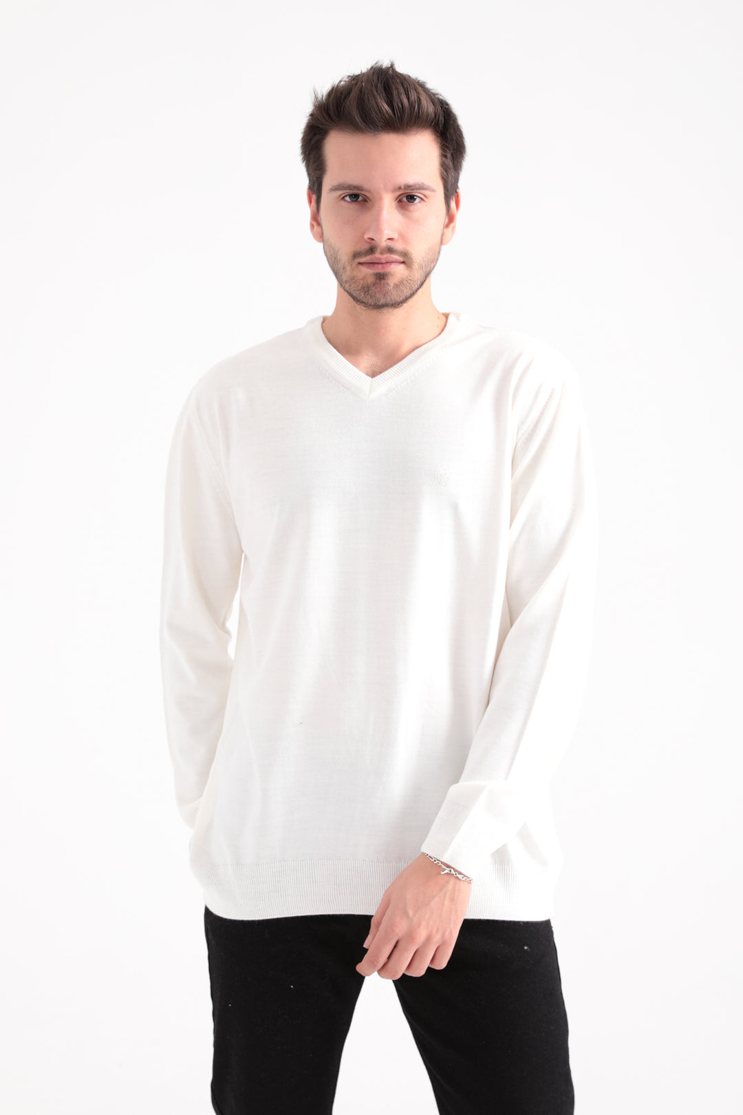 MPL Men's Plus Size V-Neck Sweater 1073 - Rowley Regis