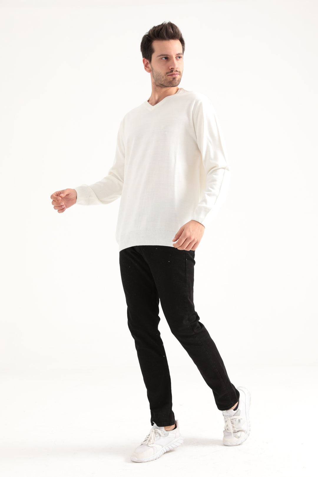 MPL Men's Plus Size V-Neck Sweater 1073 - Rowley Regis
