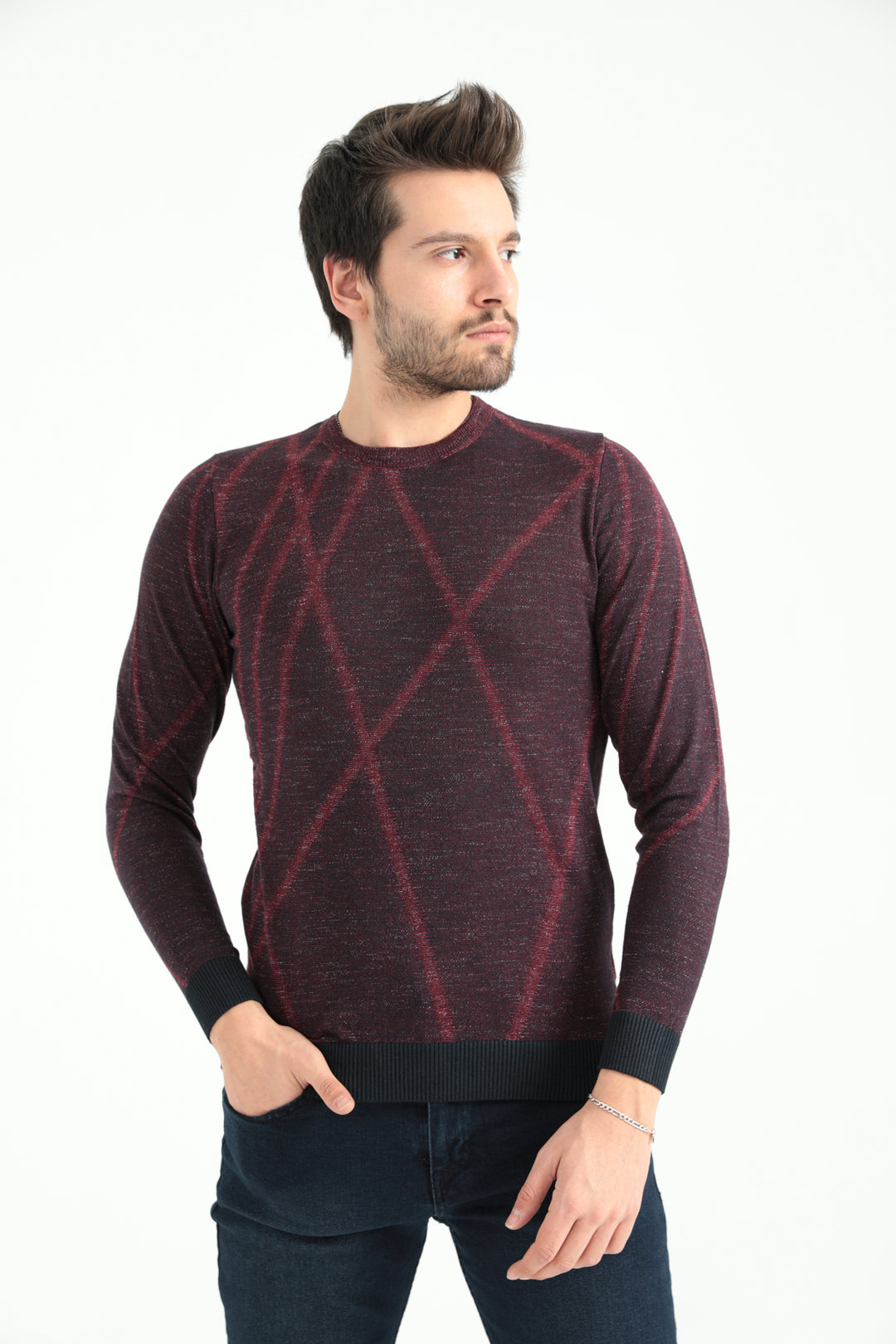 MPL Men's Bicycle Neck Sweater 20476 - Weißenfels