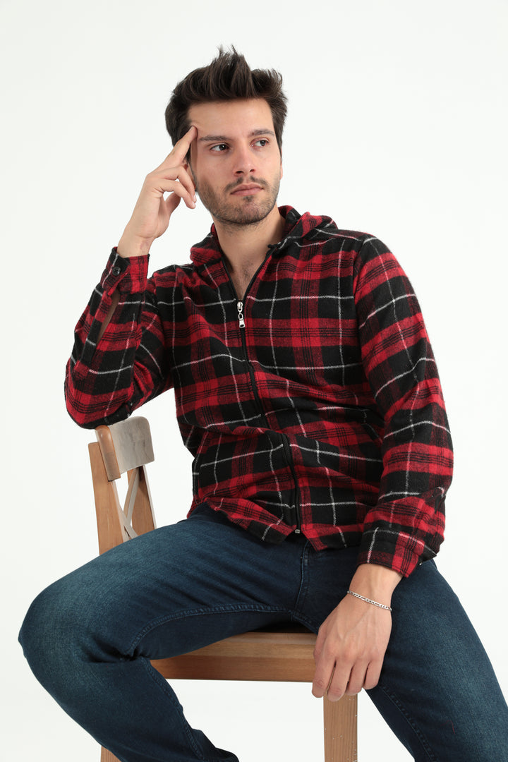 MPL Men's Hooded Lumberjack Shirt 802 - Carol Stream