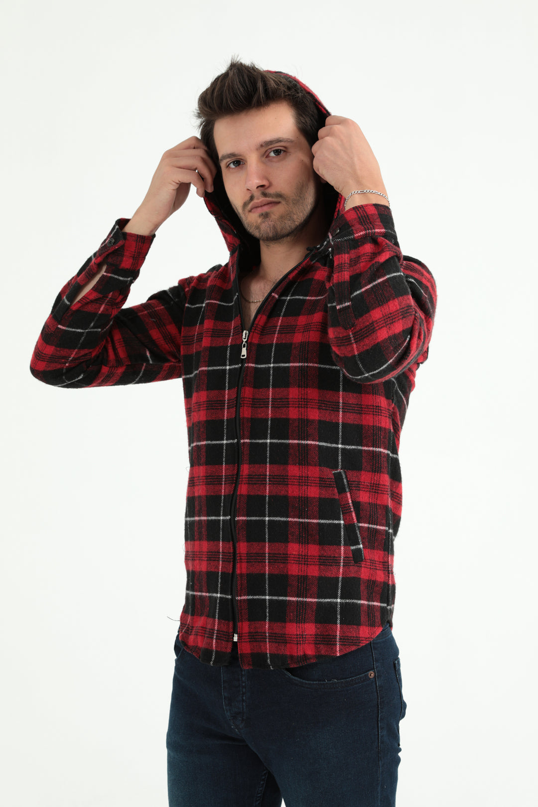 MPL Men's Hooded Lumberjack Shirt 802 - Carol Stream