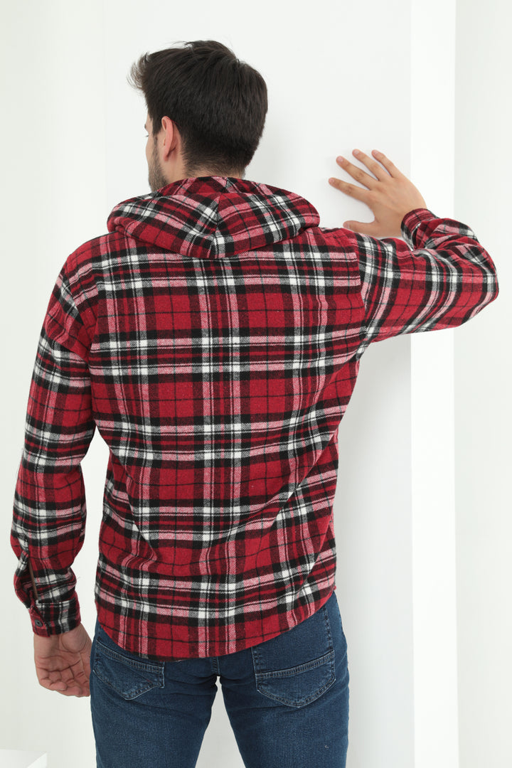 MPL Men's Buttoned Hooded Lumberjack Shirt 803 - Centennial